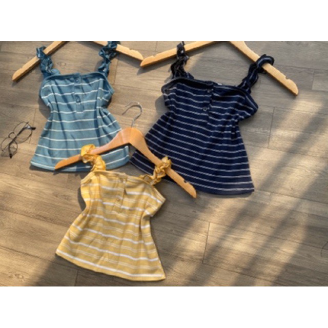 ÁO DÂY BÈO CROPTOP (Ảnh thật 3 màu)