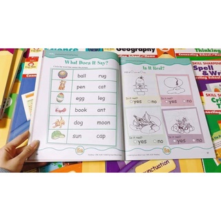 (Bộ Nhập) Đồ Chơi Evan Moor Skill Sharpeners grade K