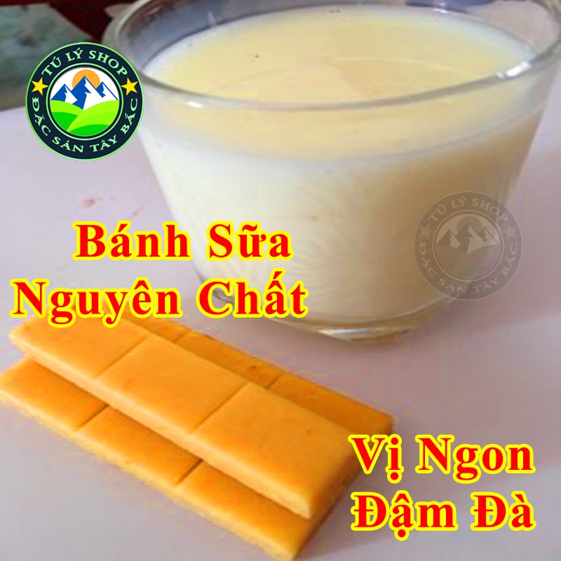 Combo 5 Bánh sữa Mộc Châu (Hàng Chính Hãng - Date Mới Nhất - Vị bánh sữa nguyên bản truyền thống)