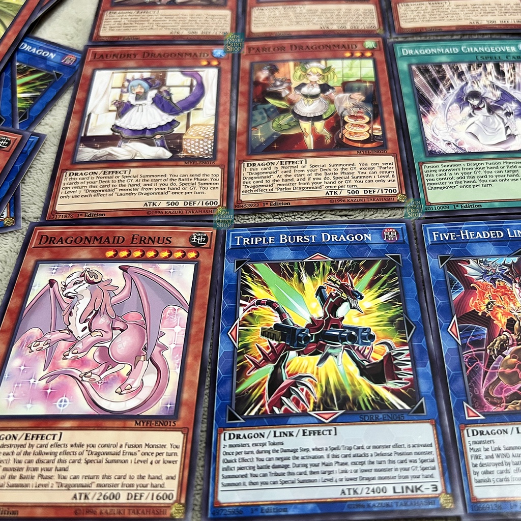 Bộ bài Yugioh - Structure Deck: Dragonmaid