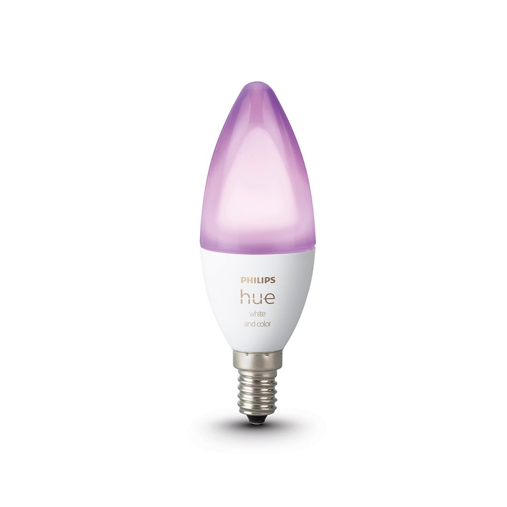 Philips Hue E14/E12 White and Color Ambiance, đèn quả nhót thông minh 16 triệu màu