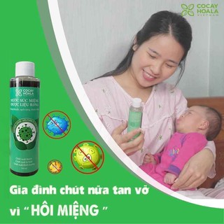 Nước súc miệng Rona, sát khuẩn, làm sạch răng miệng