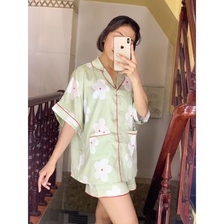 Đồ bộ mặc nhà - 100% lụa satin cao cấp [Ảnh thật chụp từ shop]