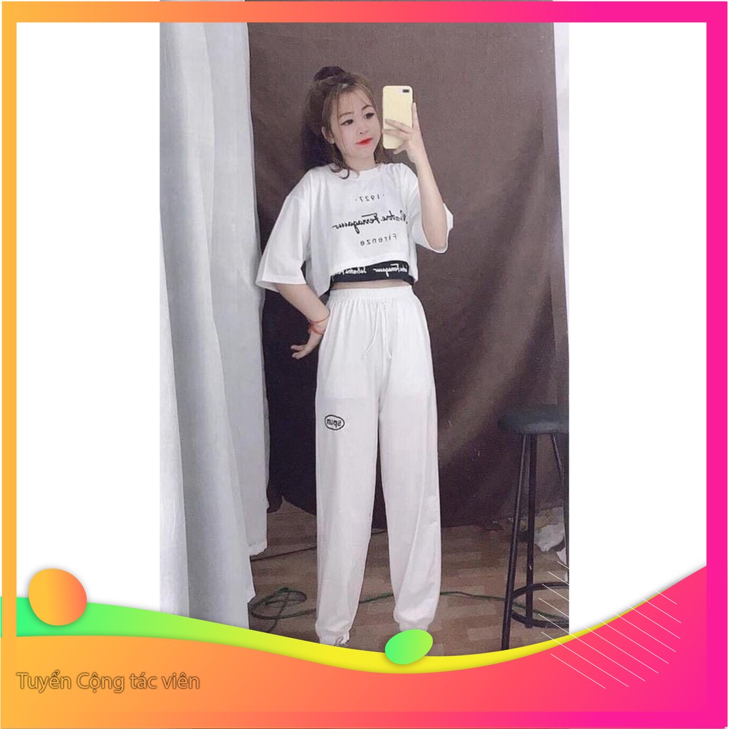 Dọn kho 16S26B1 Set bộ thể thao 3 chi tiết cá tính Dọn kho