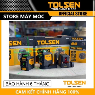 Máy cân mực laser xoay 360 độ tolsen 35153 -hàng chính hãng
