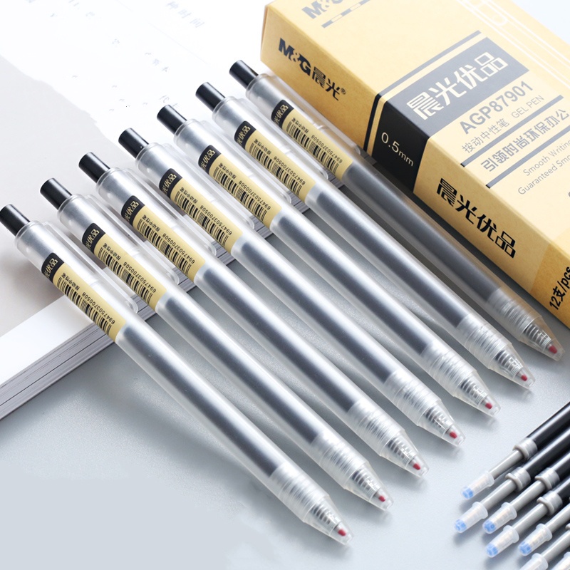 Bút viết M&G AGP87901 ngòi 0.5mm tiện lợi