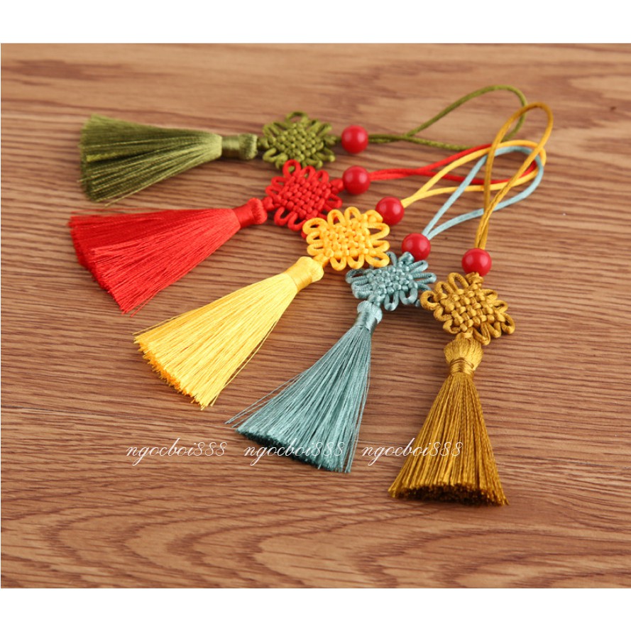 Đồng Tâm Kết Mini Trang Trí Nhiều Màu