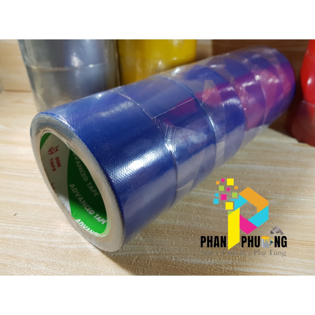 BĂNG KEO BẠC SỢI VẢI NHIỀU MÀU