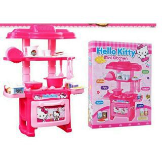 Bộ đồ chơi nhà bếp mini Hello Kitty