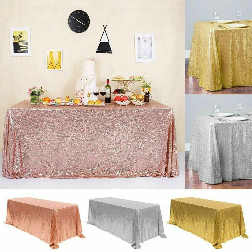 CONOPERY Khăn Trải Bàn Hình Chữ Nhật Có Thể Tái Sử Dụng Cho Tiệc Cưới / Sinh Nhật