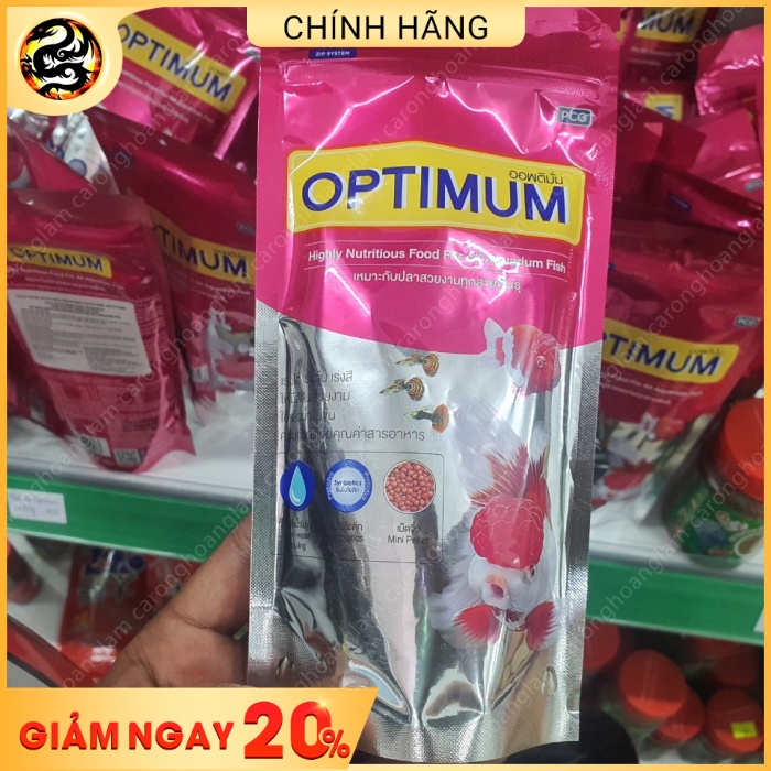 Cám Cá Thức ăn cho cá OPTIMUM Tropical Fish 20g - 100gr Thức ăn cho cá cảnh
