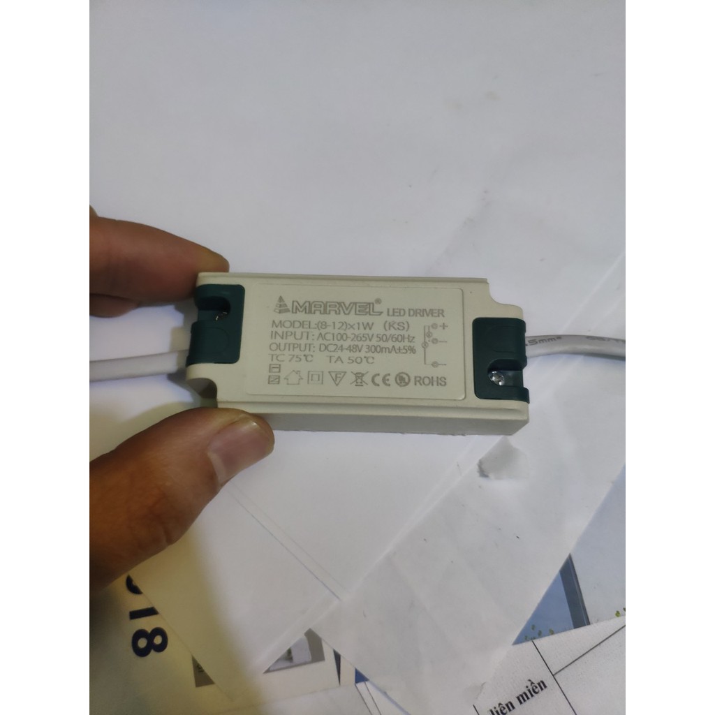 Chấn lưu , tăng phô,nguồn đèn led âm trần 9w-12w loại 3 màu dắc 3 chân  ,1 màu dắc 2 chân | BigBuy360 - bigbuy360.vn