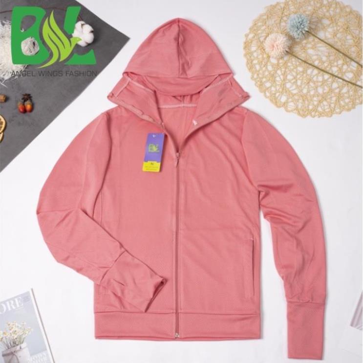 (Mã 66HOAN15K21H Hoàn 15k Đơn 99k) Áo Chống Nắng Thông Hơi BL Fashion Che Mặt Túi Khoá ! '