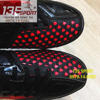 [FREESHIP 99K]Giày đá bóng Mizuno Ignitus TF Đen đỏ (Combo Giày + Túi rút)