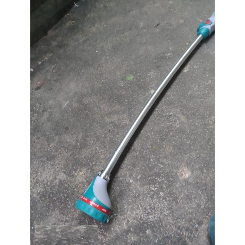 Cần xịt nối dài - đầu phun tưới nước dài 28inch Total 9 chế độ ( kiểu phun) Góc phun điều chỉnh được
