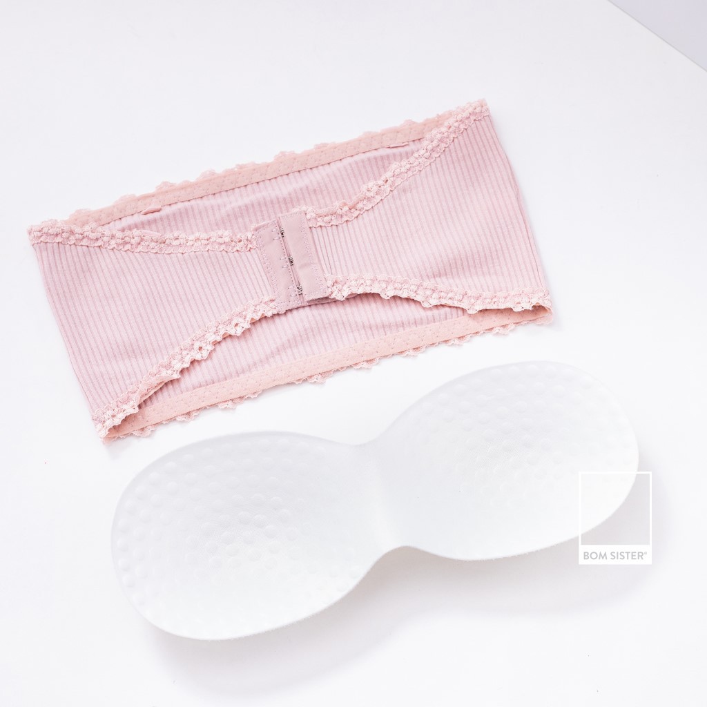 [Mã FARSBRBOM1 giảm 10% đơn 99K] Áo lót ống mút mỏng không gọng mút tháo được nâng ngực BOM SISTER BR1505 | BigBuy360 - bigbuy360.vn