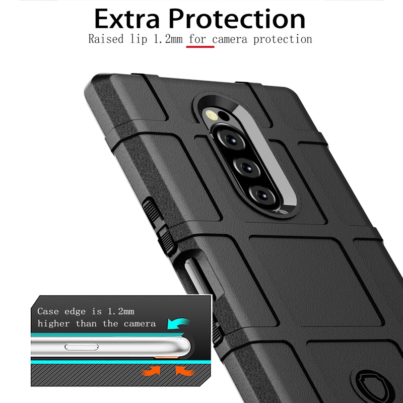 Ốp Lưng Silicone Bảo Vệ Toàn Diện Cho Sony Xperia 1