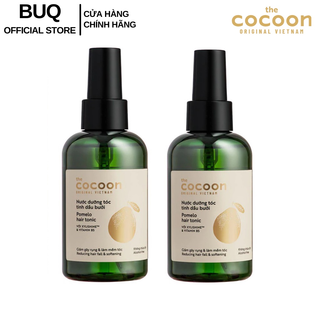 Combo 2 Chai Nước Dưỡng Tóc Tinh Dầu Bưởi Cocoon 140ml