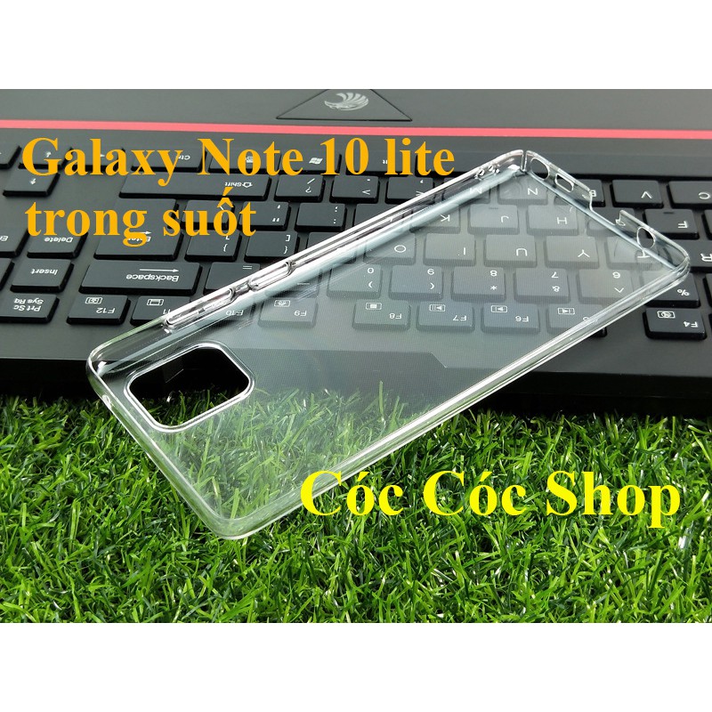 Ốp lưng Sam sung Note 10/ Note 10 plus/ Note 10 Lite nhựa CỨNG TRONG SUỐT/ CỨNG NHÁM MỜ | BigBuy360 - bigbuy360.vn