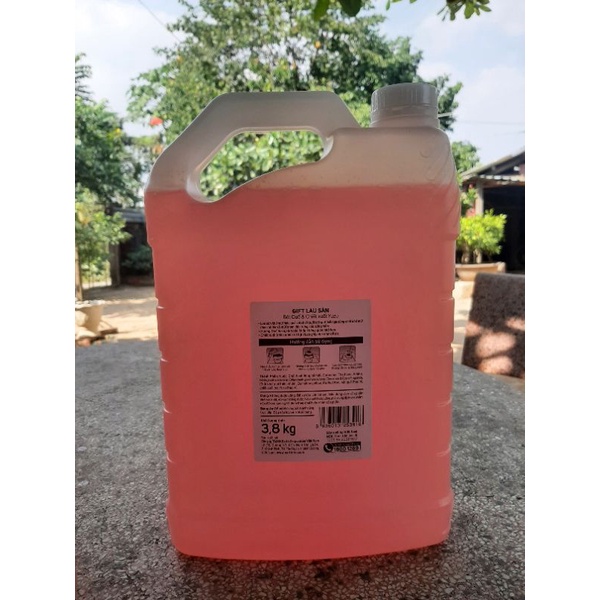 GIFT Lau Sàn khử mùi thiên nhiên Bột Quế & Chiết Xuất Yuzu 3kg8 cho Sàn/ Nền gạch/đá/gỗ luôn sáng bóng chống trơn