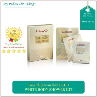 Kit Tắm Trắng Toàn Thân LEDO WHITE BODY SHOWER