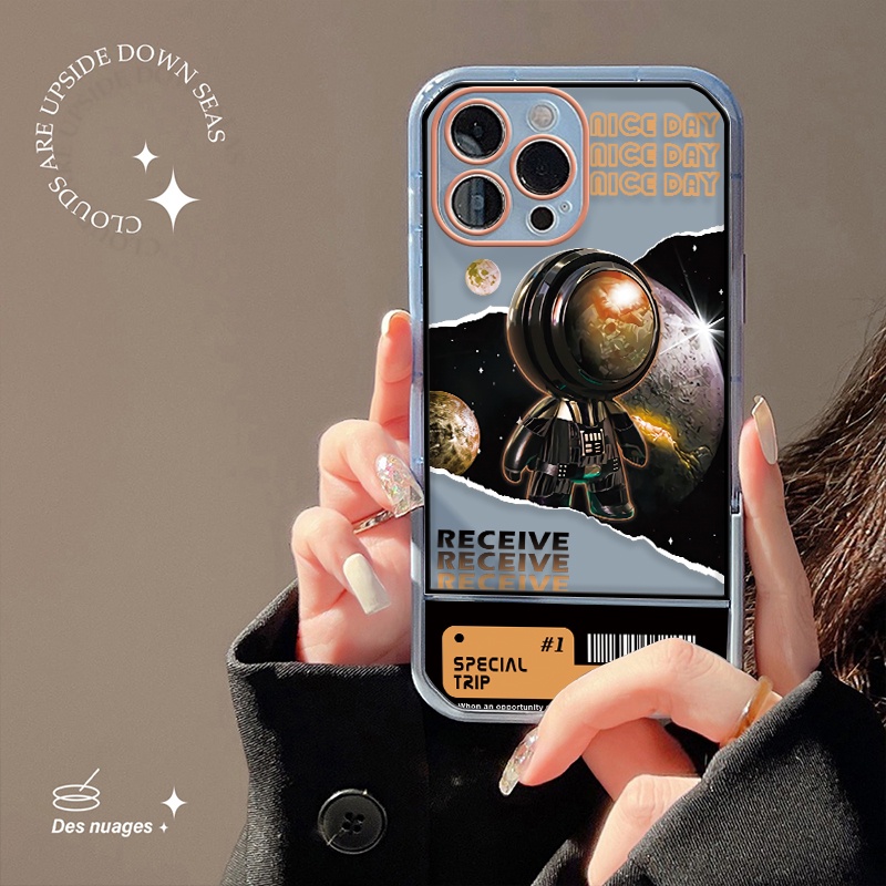 Ốp Điện Thoại TPU Trong Suốt Họa Tiết Hoạt Hình Cho Iphone 13 11 12 Pro MAX XR X XS MAX 8 7 6S Plus SE 2020