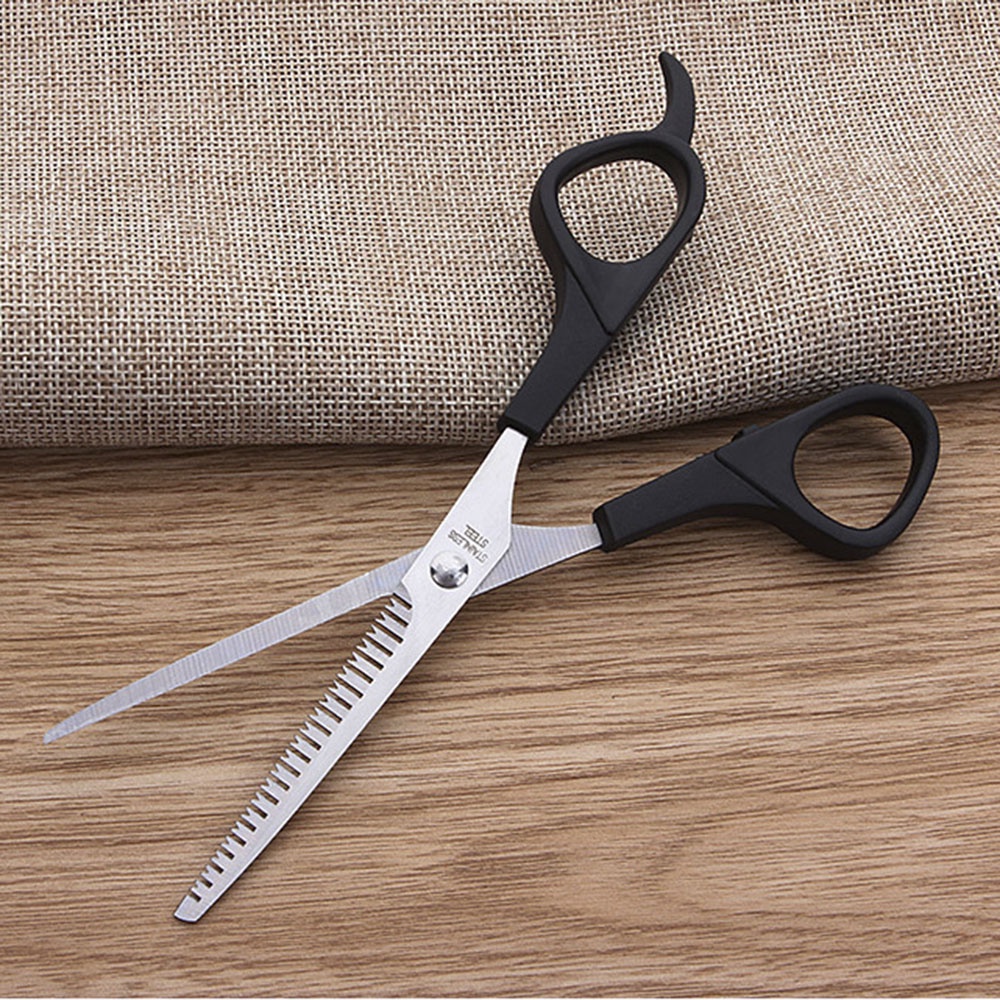 [Hàng mới về] Set lược răng mỏng và kéo đầu dẹp dùng tạo kiểu tóc thông thường