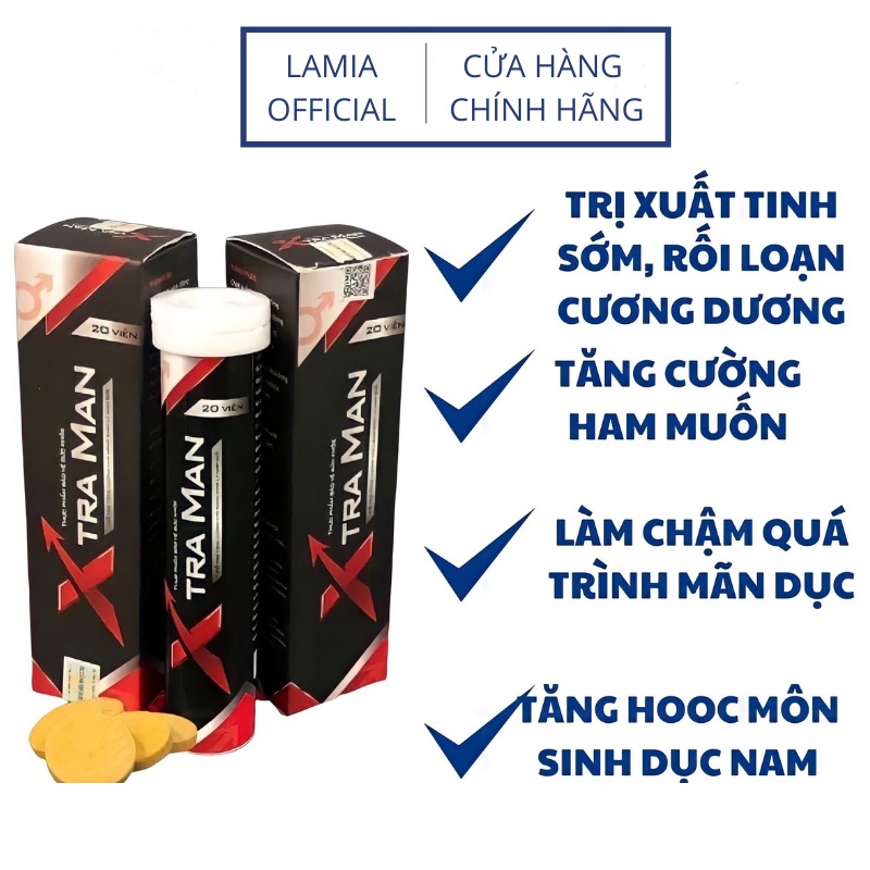 [Mã COSDAY giảm 8% đơn 150K] Cải thiện xuất tinh sớm yếu sinh lý rối loạn cương dương EXTRA MAN