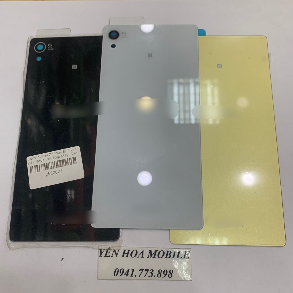 Nắp lưng thay thế sony Z3 PLUS
