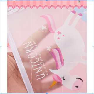 Túi Zip Unicorn dễ thương Pansi