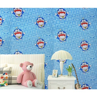 [Sale Sốc Xả Kho] Giấy Dán Tường Doremon 02 ❤️ FREESHIP ❤️ 0.45*10m