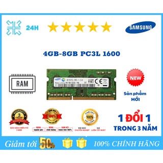 Ram Laptop Samsung, Micro DDR3L 4Gb-Buss 1600-New 100%, Full Box-BH 3 Năm-Ram 4gb