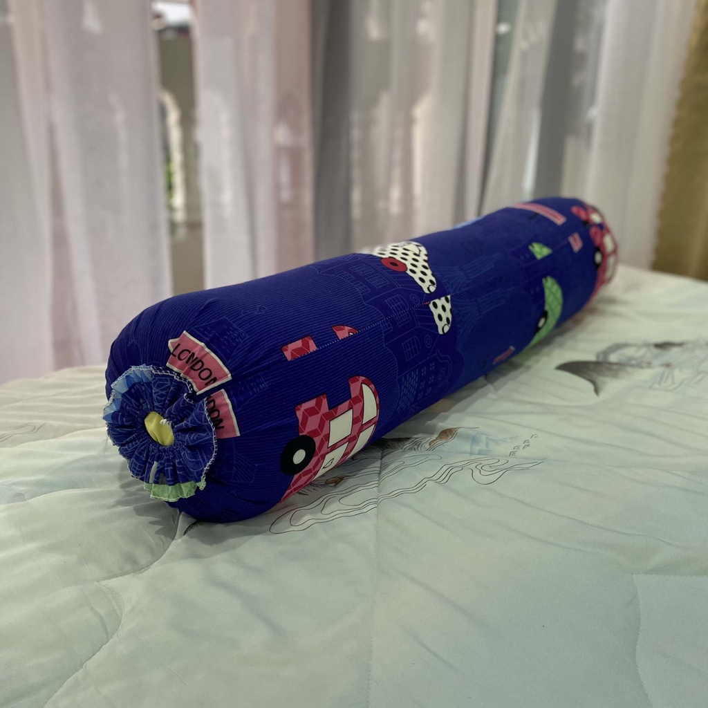 Vỏ gối ôm Cotton dây buộc 35x100cm