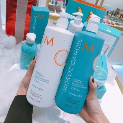 MOROCCANOIL - Cặp Dầu Gội Dầu Xả Dưỡng Ẩm Sâu Phục Hồi Tóc Hư Tổn MOROCCANOIL 500ml