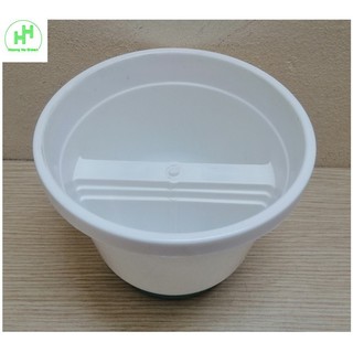 1 Chậu Kẹp Ban Công Trồng Hoa Cây Cảnh Nhiều Màu KT 16x13,5cm