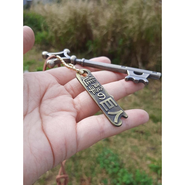 [ 10cm ] Dây chuyền hợp kim chìa khóa của Eren Yeager - AOT - Baystore