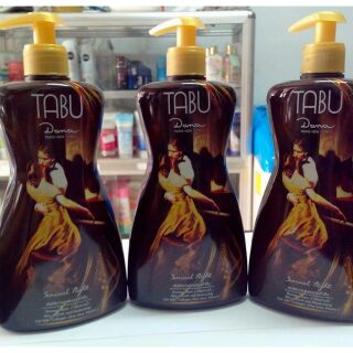 2 chai sữa tắm tabu thái lan