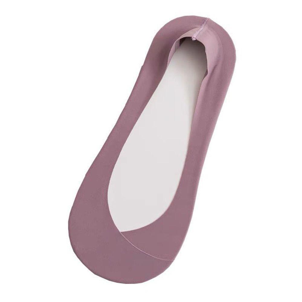 AROMA Vớ Thuyền Vải Lụa Lạnh Siêu Mỏng Mềm Mại Cổ Thấp Chống Trượt Cho Nữ