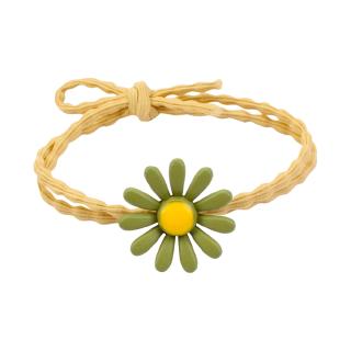 Dây buộc tóc hoa cúc dễ thương dành cho nữ 