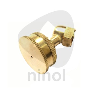 Béc tưới cây phun mưa làm mát đồng 1 lỗ cong