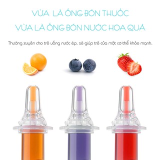 Dụng cụ hỗ trợ bé uống thuốc nước hoa qủa aag hàn quốc cho bé