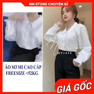 ÁO SƠ MI TAY BÈO MT1848 ⚡100% ẢNH THẬT⚡ ÁO SƠ MI TAY PHỒNG