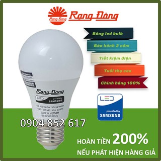Bóng LED Rạng Đông, ChipLED SAMSUNG, 2 năm bảo hành, 3W, 5W, 7W, 9W, 12W, 15W, 20W CHÍNH HÃNG