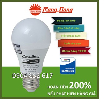 Bóng LED Rạng Đông, ChipLED SAMSUNG, 2 năm bảo hành, 3W, 5W, 7W, 9W, 12W