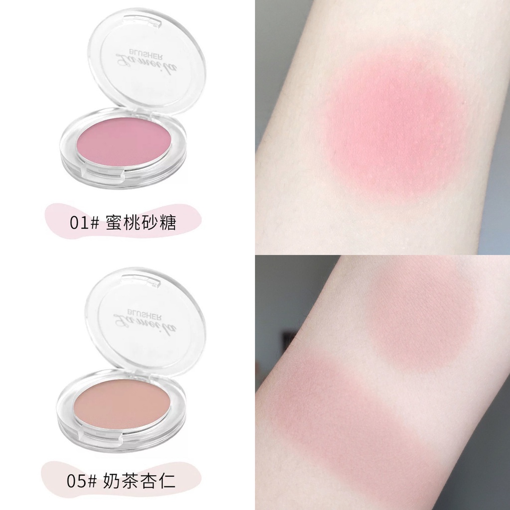 Phấn má hồng LAMEILA dễ lên màu tông nude thích hợp cho những người mới bắt đầu trang điểm