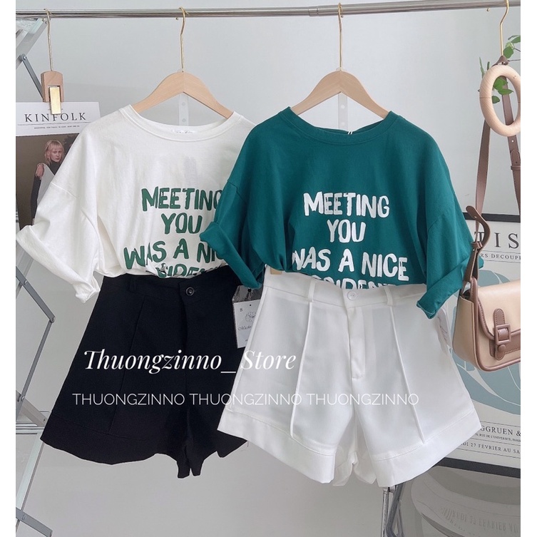 [ Quần hotrend] Quần sooc gân Maihan dáng xoè như váy cực xinh xắn Quần đùi Hàn Quốc