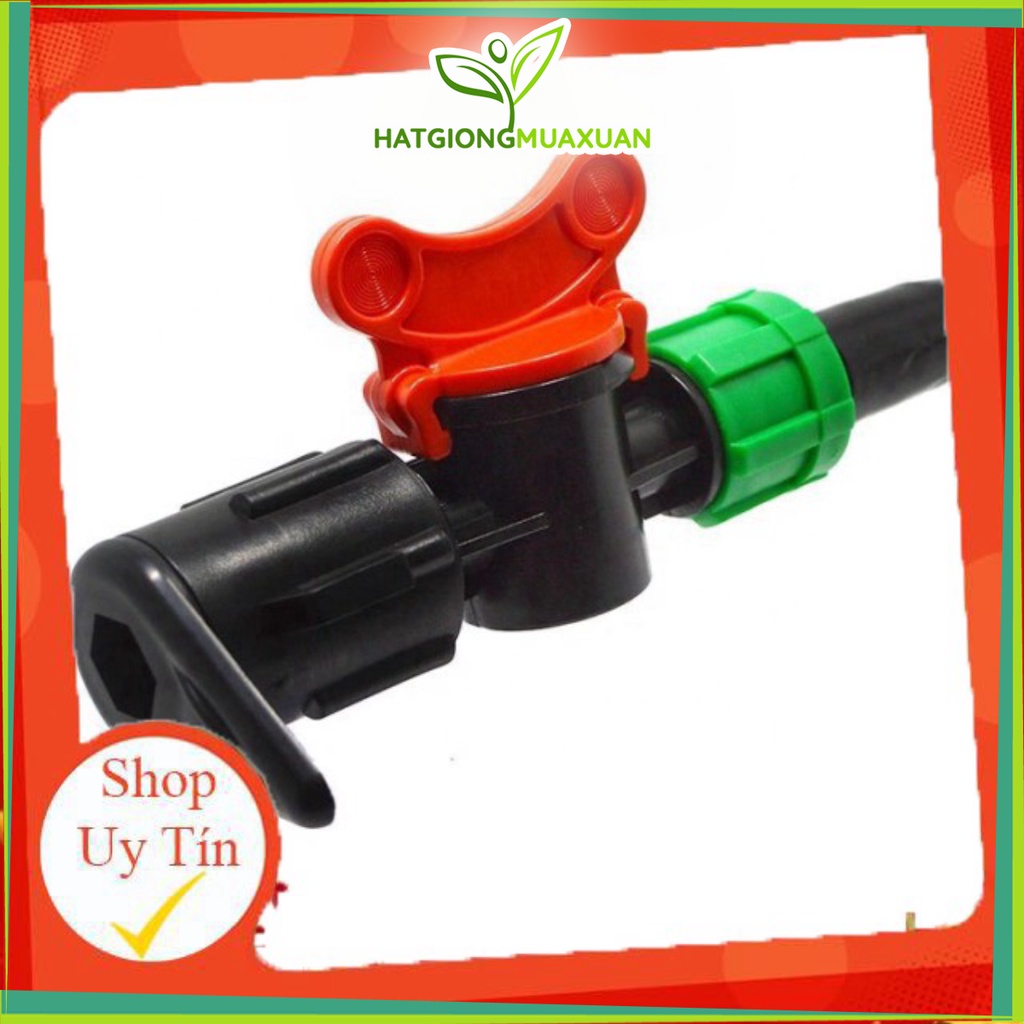 Phân phối van khóa khởi thủy dây mềm nhỏ giọt 16mm hàng nhập khẩu nguyên seal.