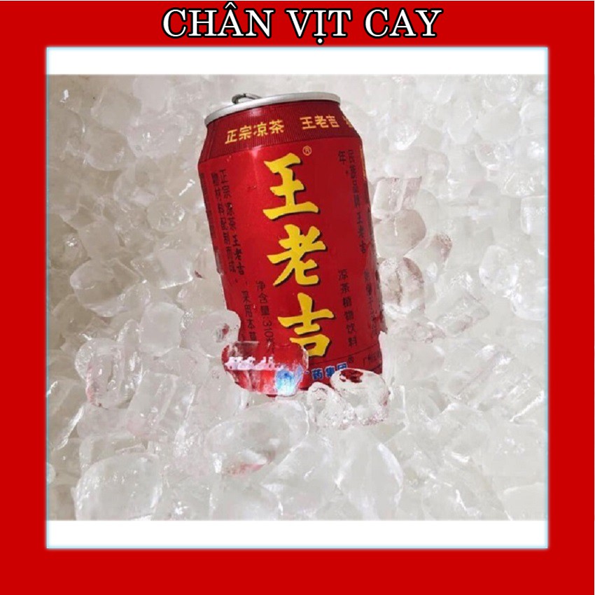 Trà sâm thảo mộc❤️Trà sâm Wanglaoji lon 310ml-Thức uống giải nhiệt tốt cho sức khóe