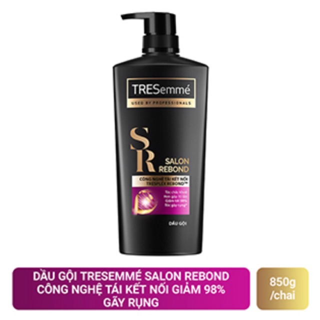Dầu gội TRESemme Salon Rebond 850g