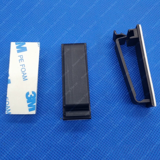 Kẹp Dây Điện Gắn Tường Bản Lớn Có Chốt Hamart Nẹp Cố Định Dây Cáp Keo 3M Siêu Dính Tiện Lợi